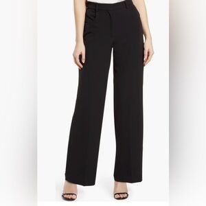 Vince Camuto Stretch Crepe Wide Leg Pants